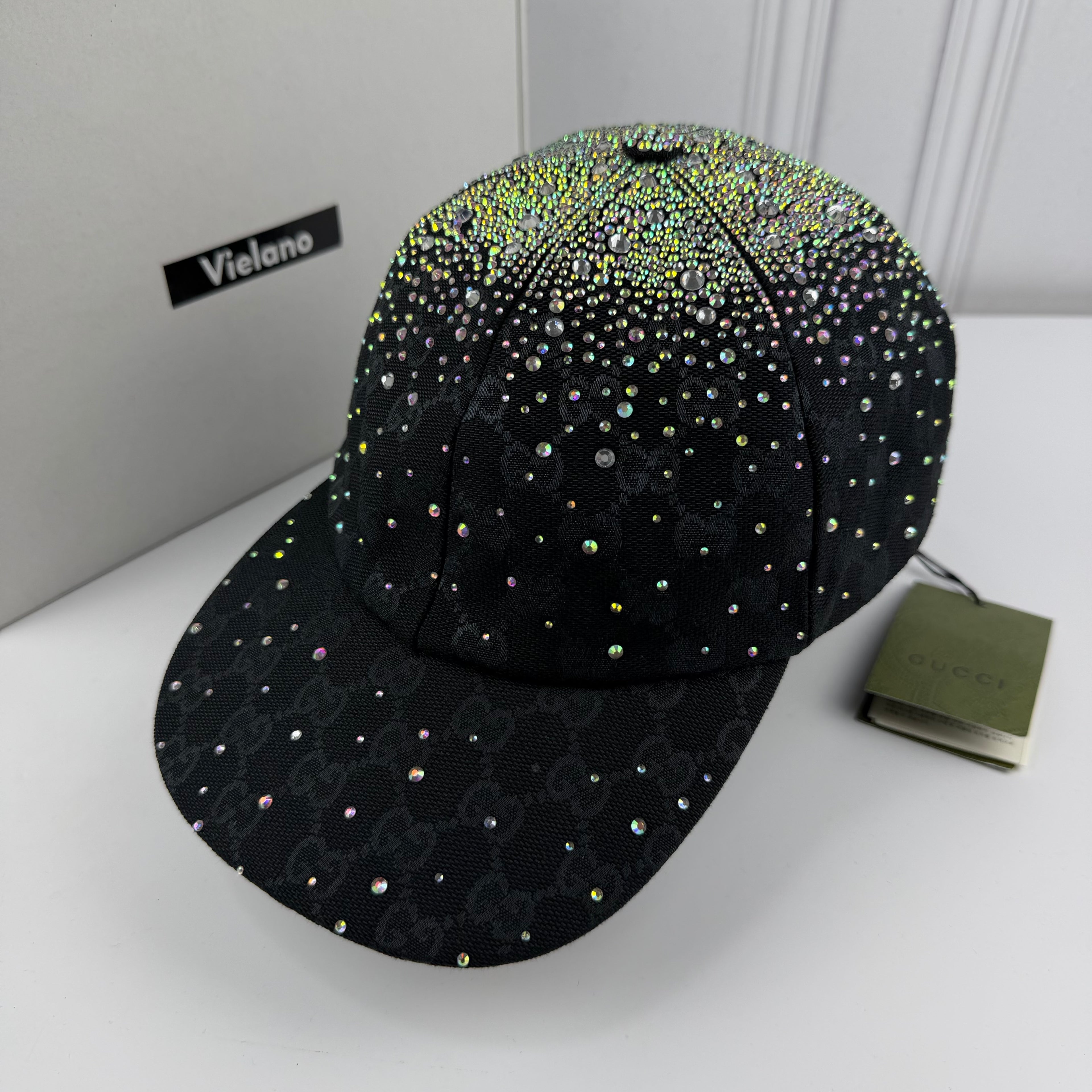 CASQUETTE GG DIAMANT TRIPLE A - AAA BLACK VN-636