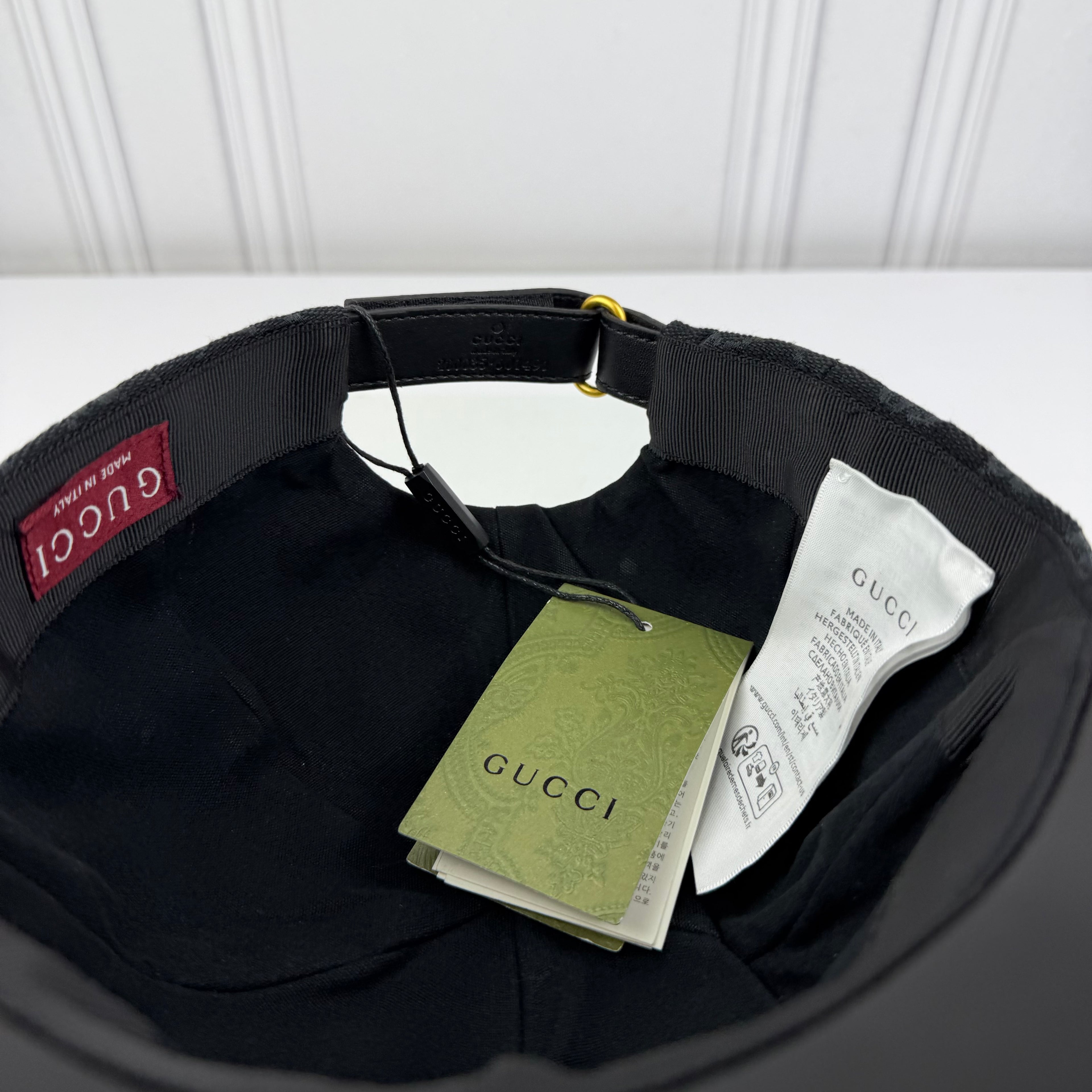 CASQUETTE GG DIAMANT TRIPLE A - AAA BLACK VN-636