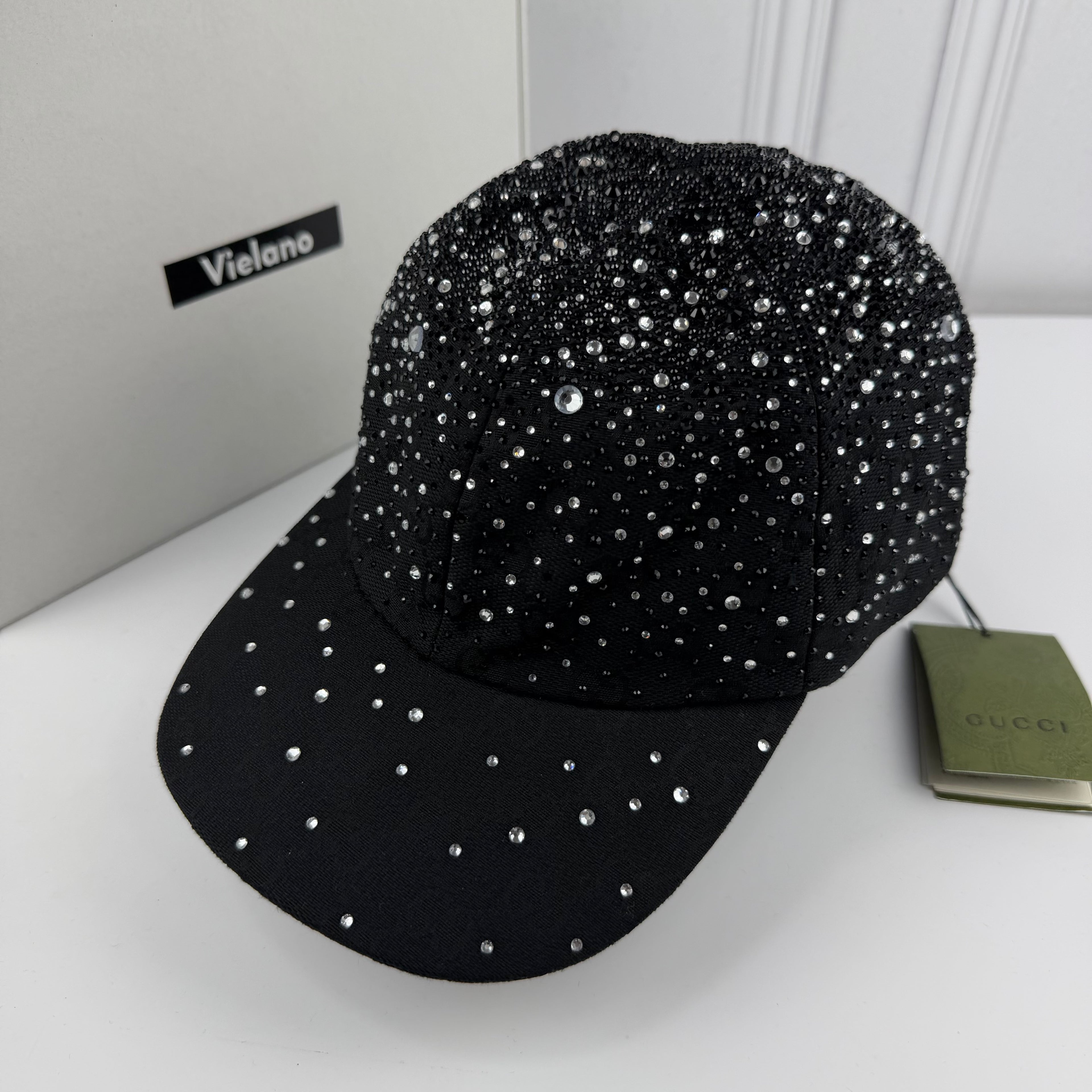 CASQUETTE GG DIAMANT TRIPLE A - AAA BLACK VN-637