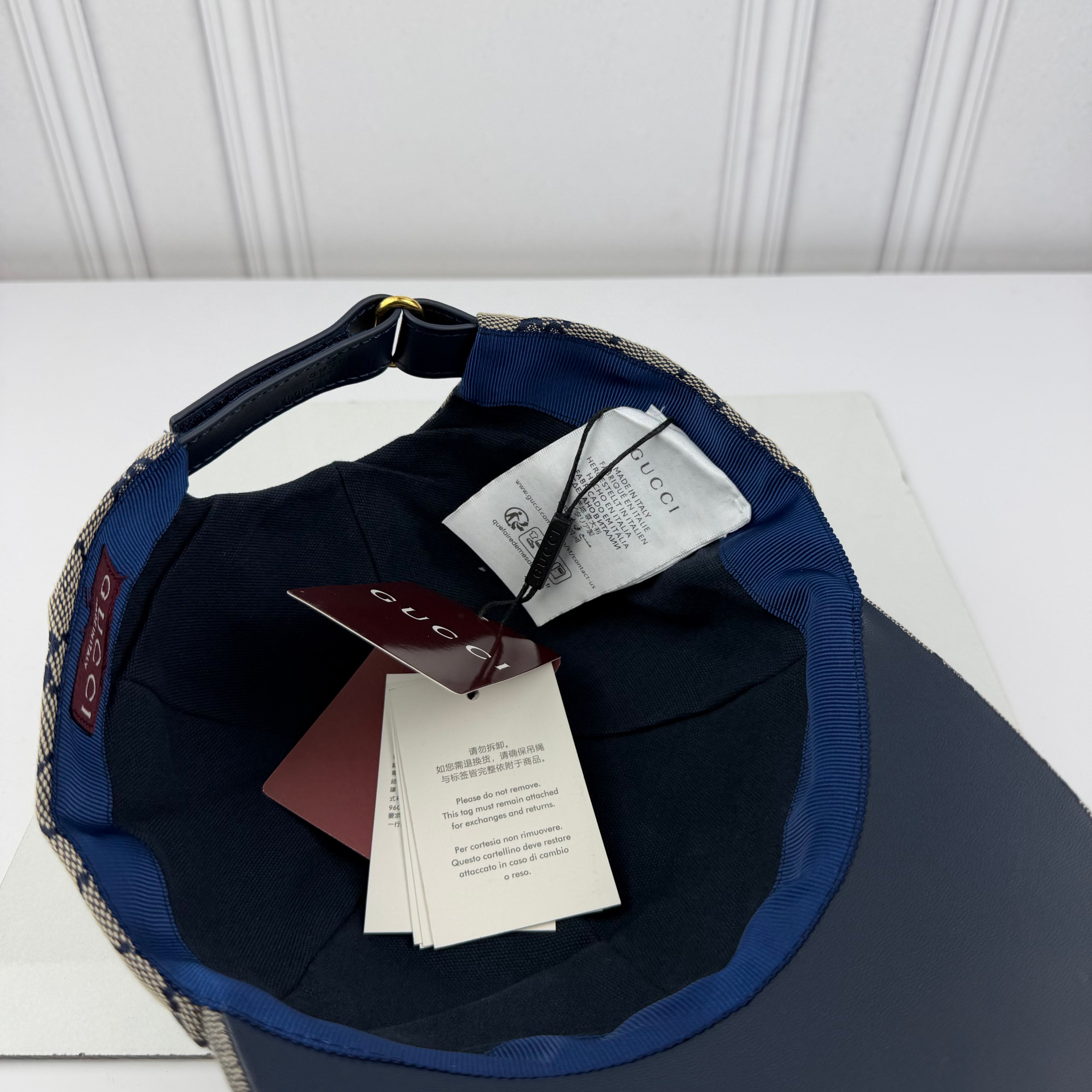 CASQUETTE GG DIAMANT TRIPLE A - AAA BLACK VN-638