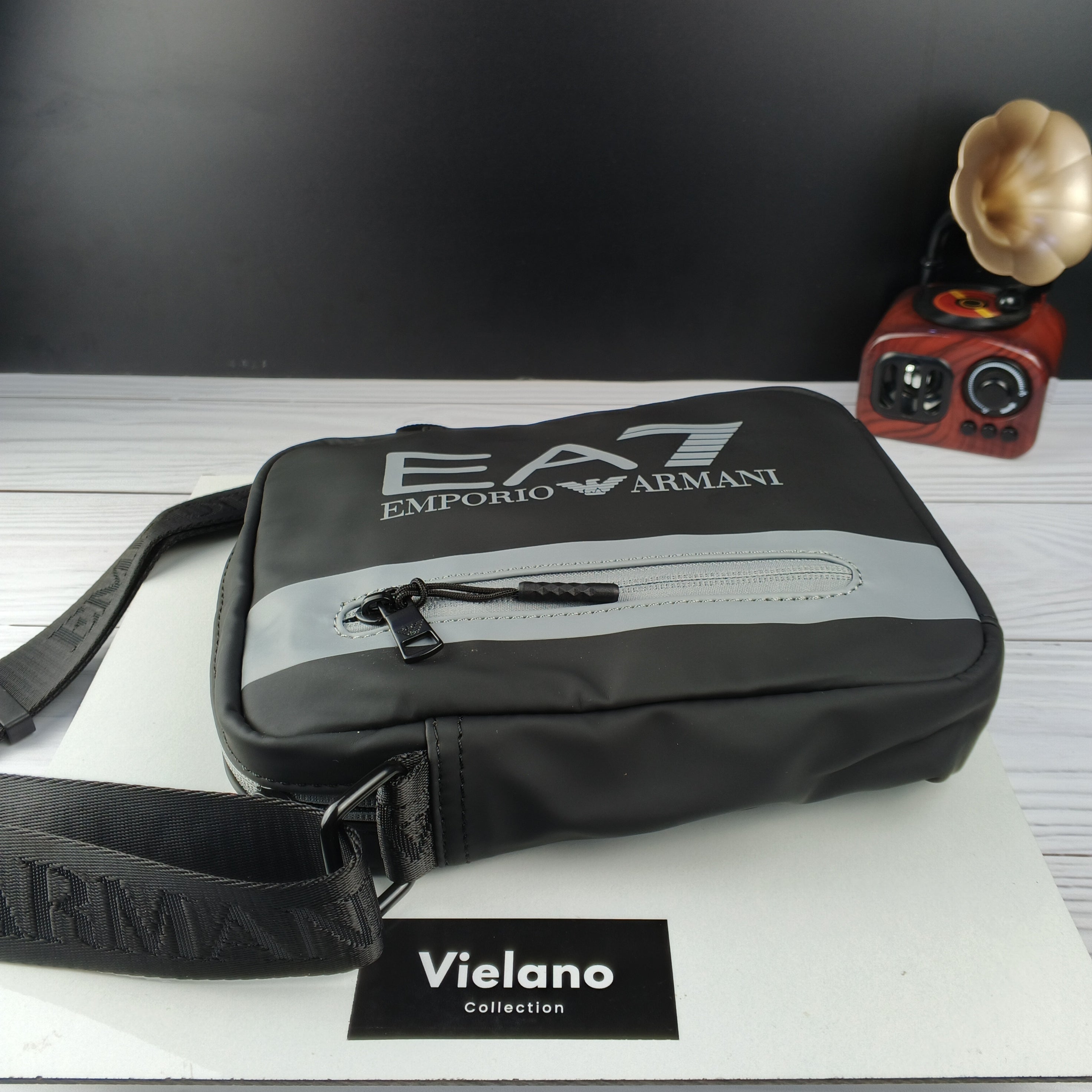 SACOCHE EA7 NOIR&GREY QUALITÉ PREMIUM VN-263